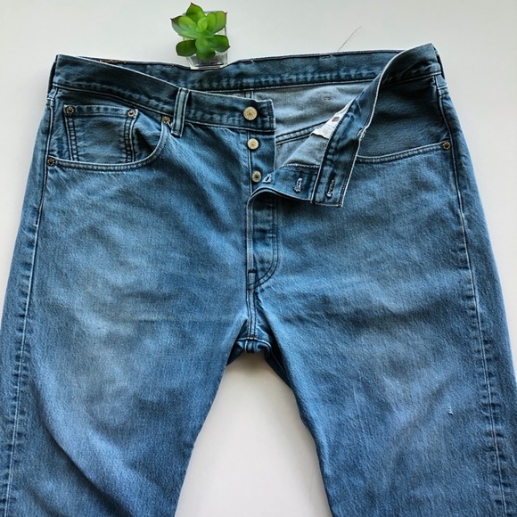 Levi's Other - Vintage Levi’s 501 Button fly 100% cotton jean red